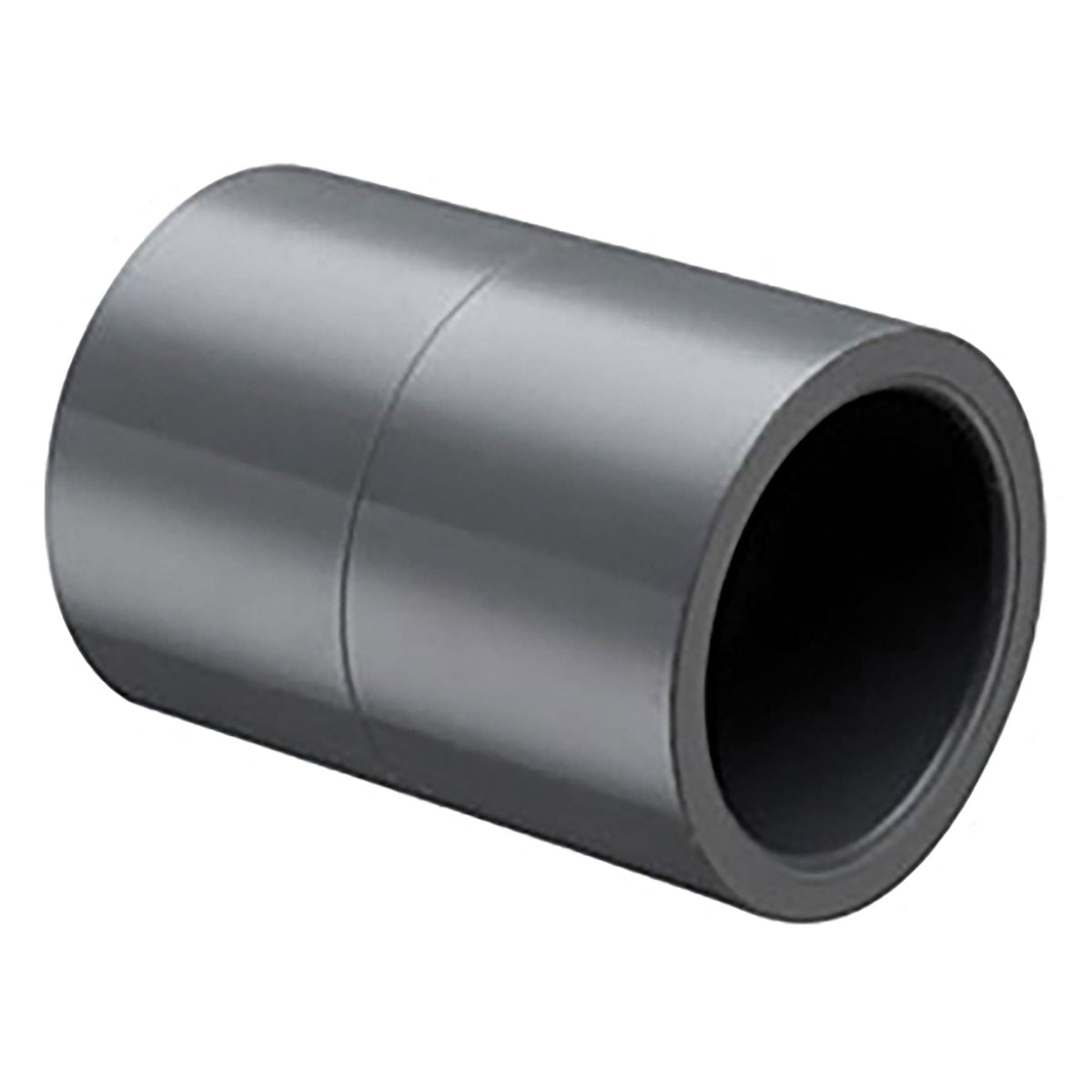 Spears PVC Schedule 40 Gray Coupling Socket 1/2 in. to 8 in. Sizes