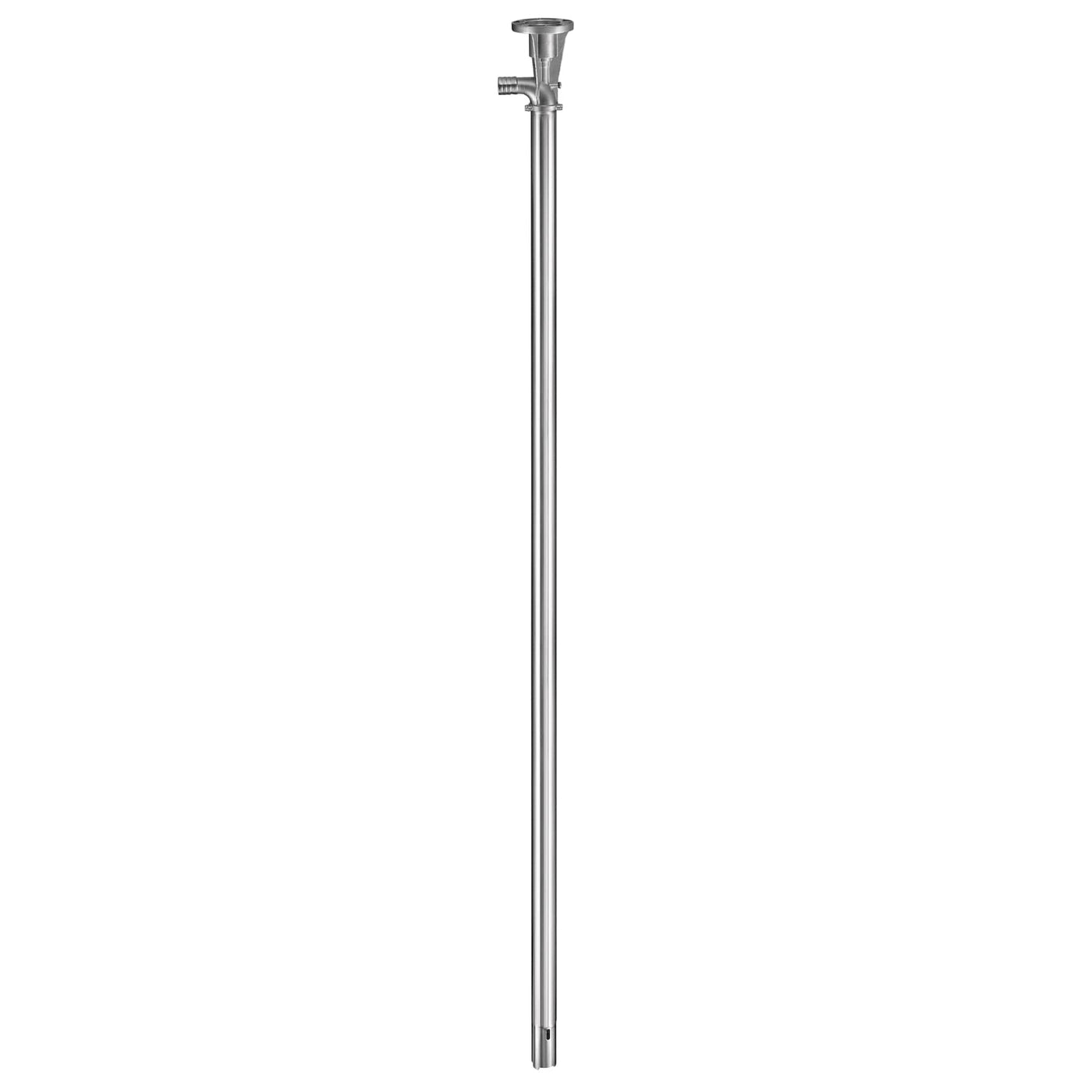 Finish Thompson EF Series 316 Stainless Steel FKM PTFE ETFE Drum Pump Tube 16 to 48 in.